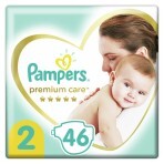 Підгузки Pampers Premium Care розмір 2 4-8 кг 46 шт: ціни та характеристики