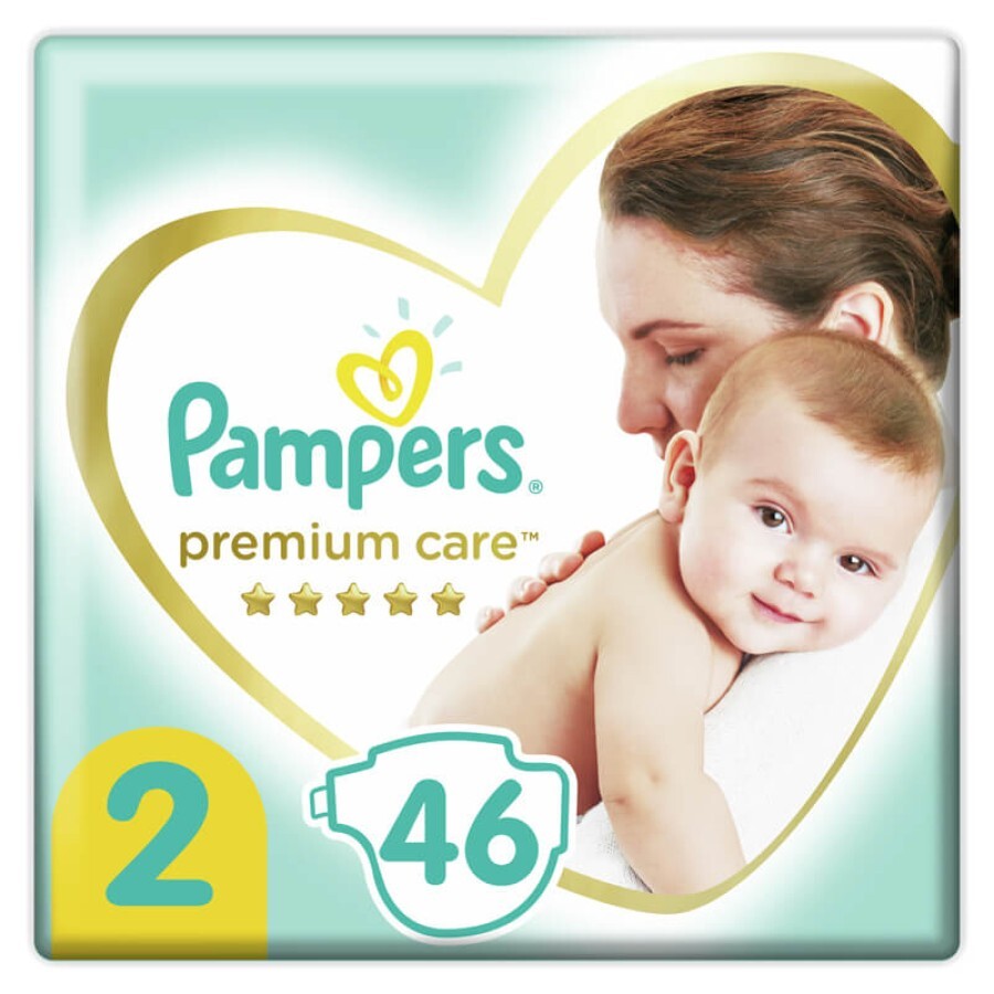 Подгузники Pampers Premium Care размер 2 4-8 кг 46 шт: цены и характеристики
