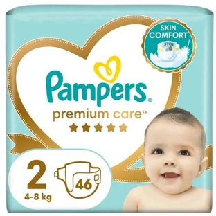 Підгузки Pampers Premium Care розмір 2 4-8 кг 46 шт