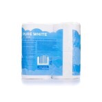 Туалетная бумага Ruta Pure White белая 3 слоя 4 шт: цены и характеристики