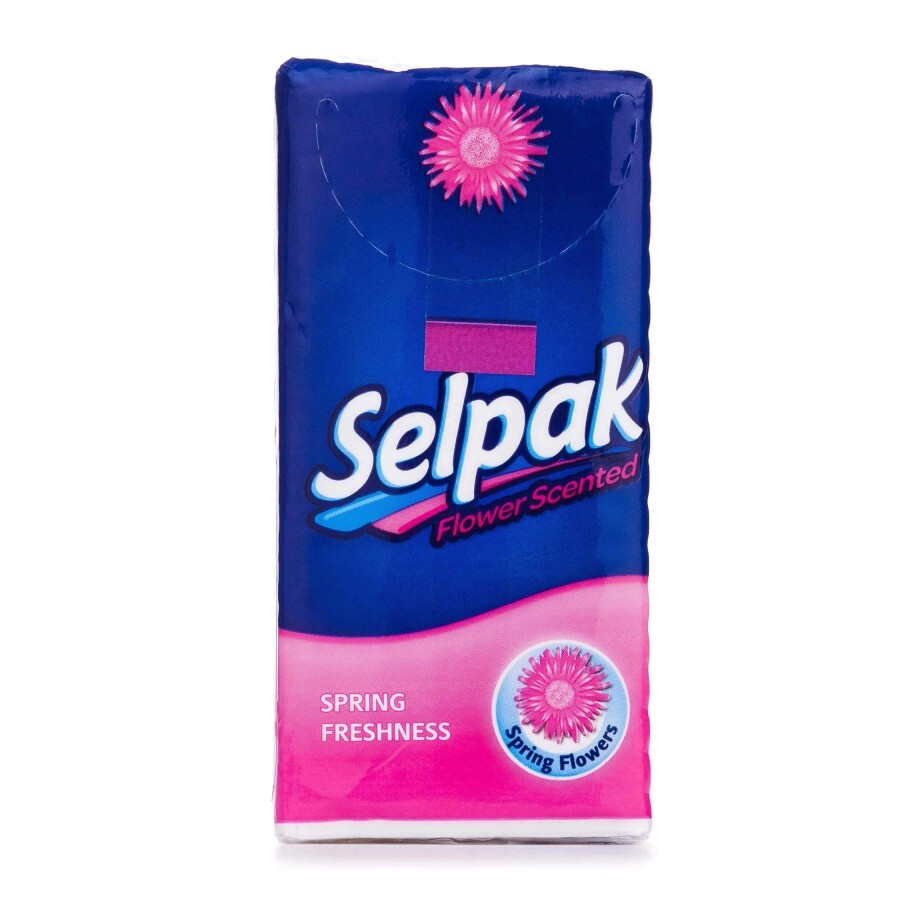 Хусточки носові Selpak ароматизовані 10 шт: ціни та характеристики