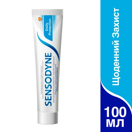 Зубная паста Sensodyne Ежедневный защиту 100 мл: цены и характеристики