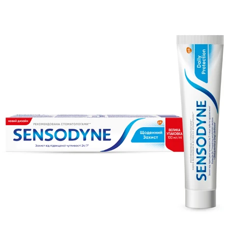 Зубная паста Sensodyne Ежедневный защиту 100 мл: цены и характеристики