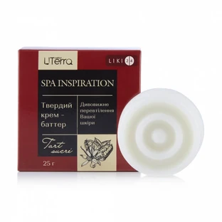 Твердый крем-Баттер Uterra native Tart sucre 25 г