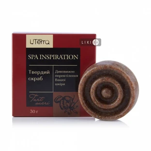 Твердый скраб UTerra native Art sucre 30г