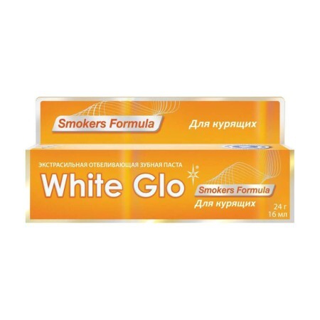 Зубна паста White Glo відбілююча для курців 24г