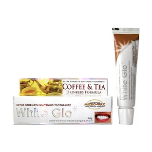 Зубная паста White Glo отбеливающая Кофе и чай 24г