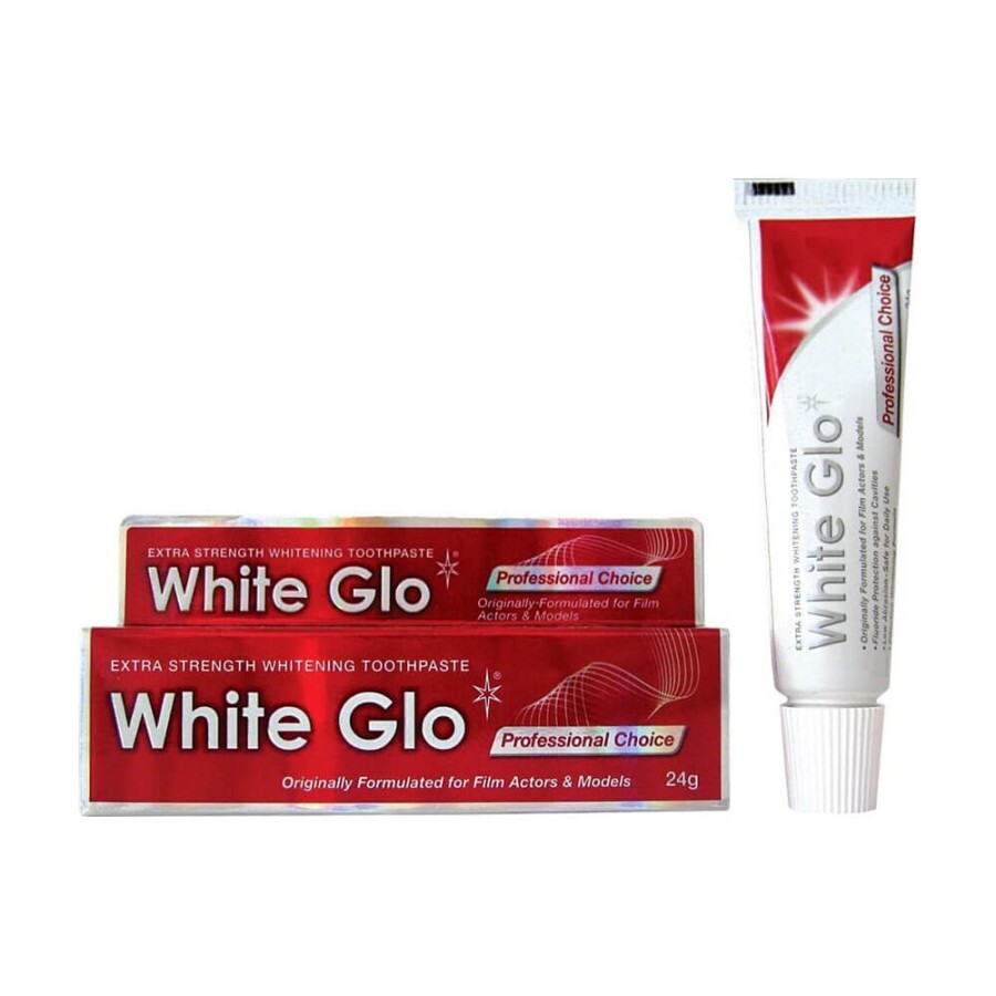 Зубна паста White Glo відбілююча професійний вибір 24г: ціни та характеристики
