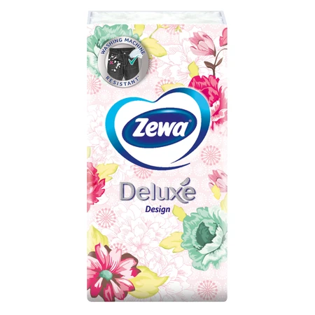 Хусточки носові Zewa Deluxe Design 3 шари 10 шт: ціни та характеристики