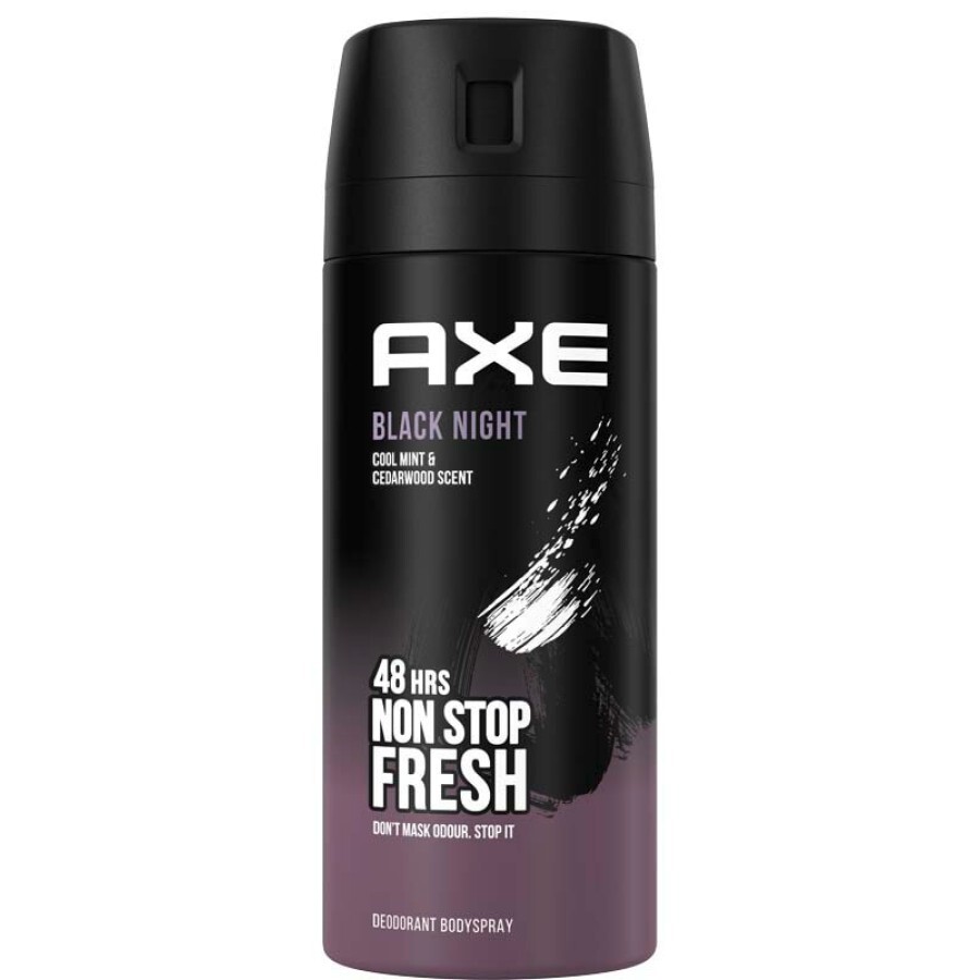 Дезодорант Axe спрей чоловічий Блек Найт 150мл: ціни та характеристики