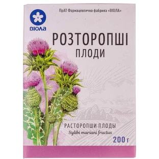Розторопши плоди 200 г пачка, з внутр. пакетом