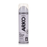 Піна для гоління чоловіча Arko Crystal з білою глиною 200мл