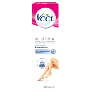 Крем для депіляції Veet для чутливої шкіри 100мл