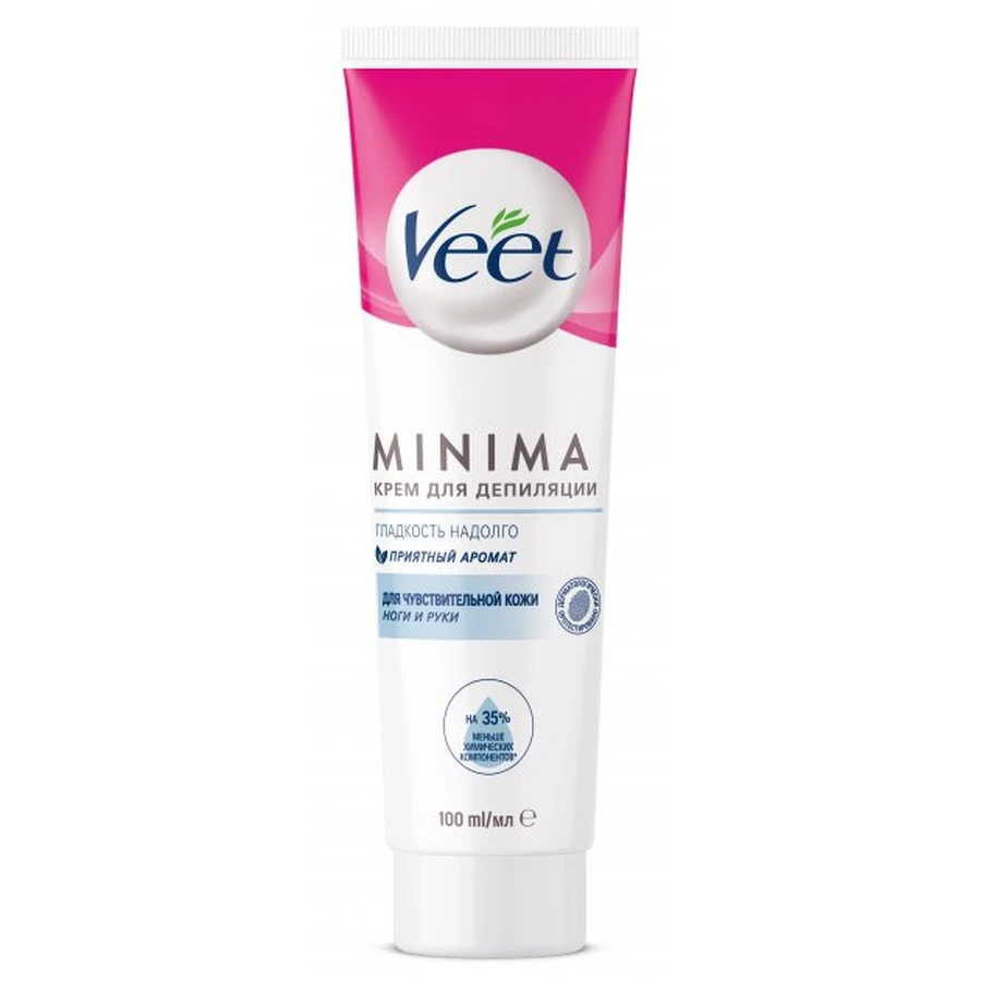 Крем для депіляції Veet для чутливої шкіри 100мл: ціни та характеристики