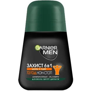 Дезодорант шариковый Garnier Mineral мужской 72 Нон-стоп Защита 6 50мл