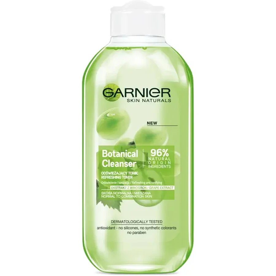 Тоник Garnier Skin Naturals Основной Уход 200мл освежающий для комбинированной кожи: цены и характеристики