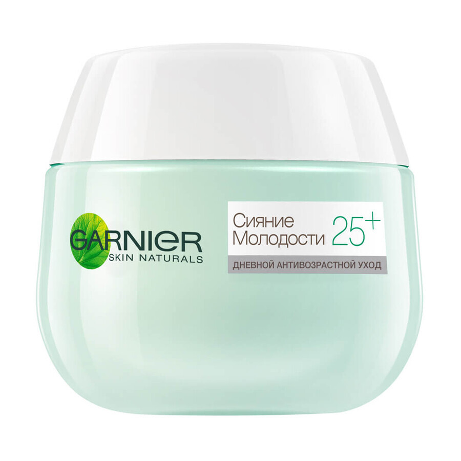 Крем для лица Garnier Skin Naturals Сияние молодости дневной для сохранения молодости кожи 25+ 50 мл: цены и характеристики