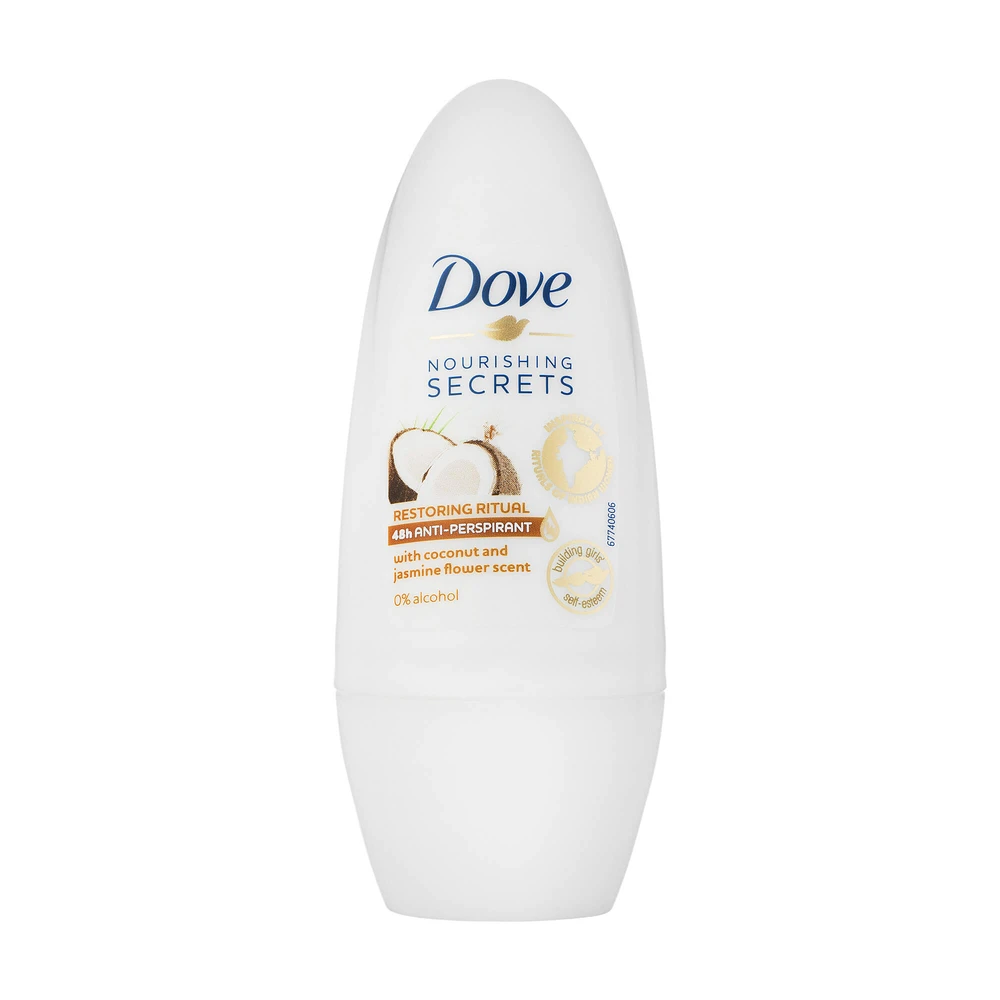 Кульковий антиперспірант Dove Nourishing Secrets Ритуал краси Відновлення 50 мл: ціни та характеристики