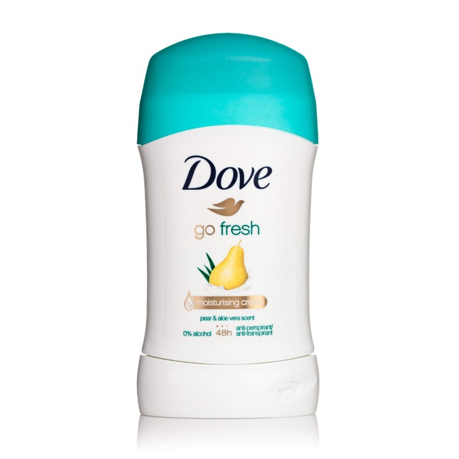 Антиперспірант-стік Dove Go Fresh з ароматом груші й алое вера 40 мл: ціни та характеристики