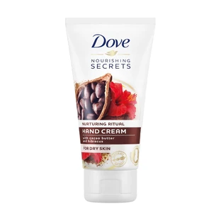 Питательный крем для рук Dove Nurturing Secrets с какао маслом и гибискусом 75 мл