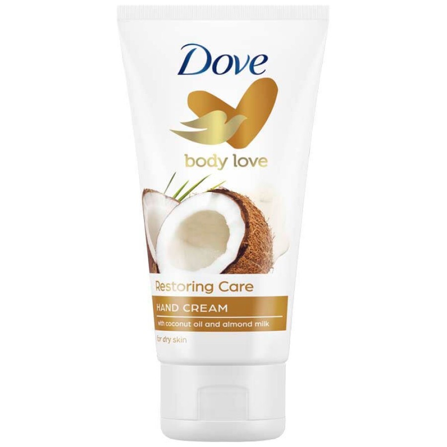 Крем для рук Dove з кокосовою олією та мигдальним молочком 75 мл: ціни та характеристики