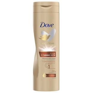 Лосьон для тела Dove Нежное сияние для смуглой и загорелой кожи 250 мл
