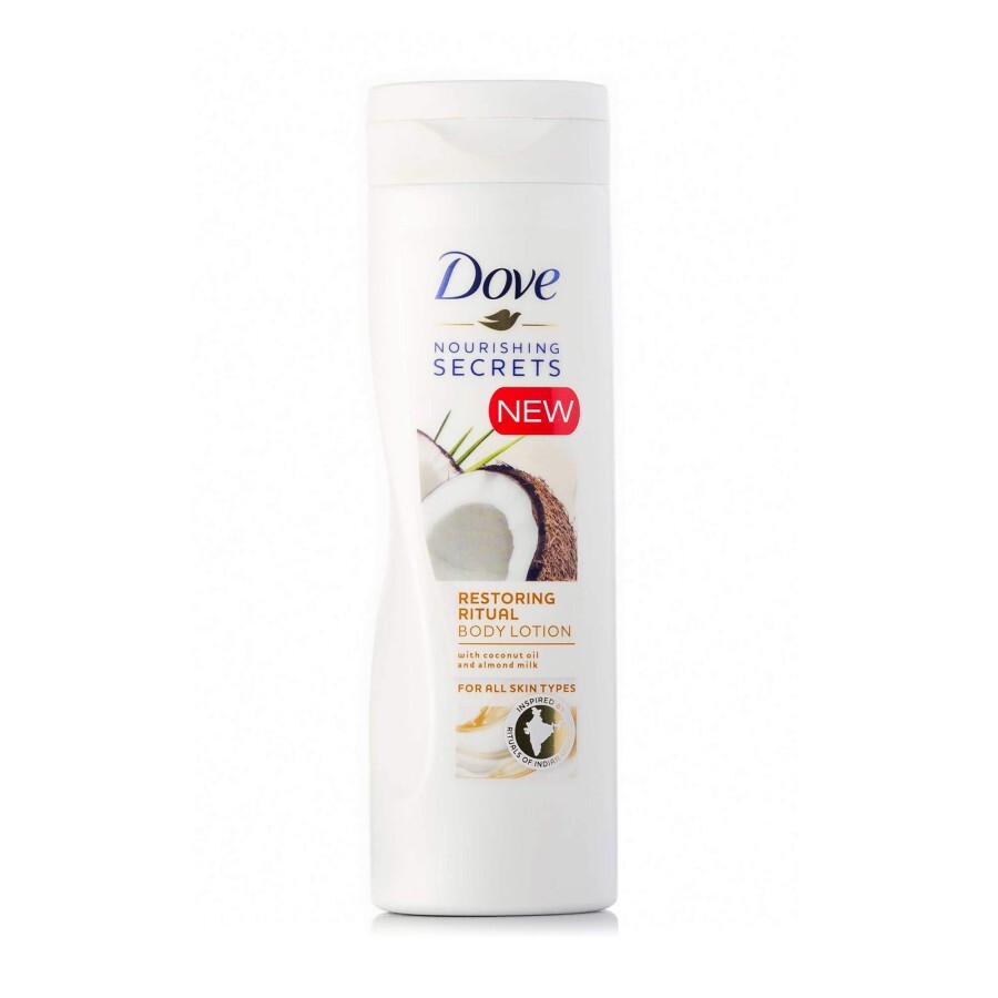 Лосьон для тела Dove с кокосовым маслом и миндальним молочком 250 мл: цены и характеристики