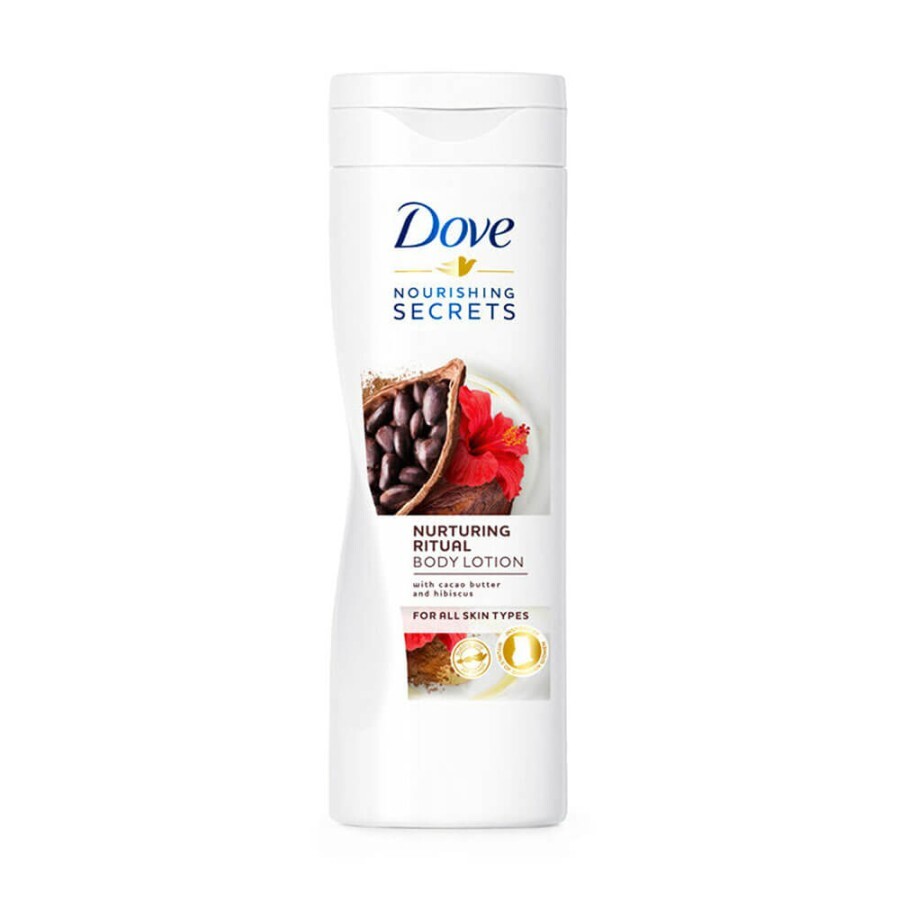 Лосьон для тела Dove Nourishing Secrets с маслом какао и гибискусом 250 мл: цены и характеристики
