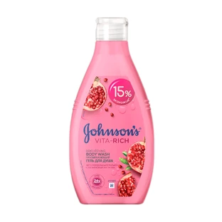 Гель для душа Johnson's Body Care Vita-Rich c экстрактом цветка граната 750 мл