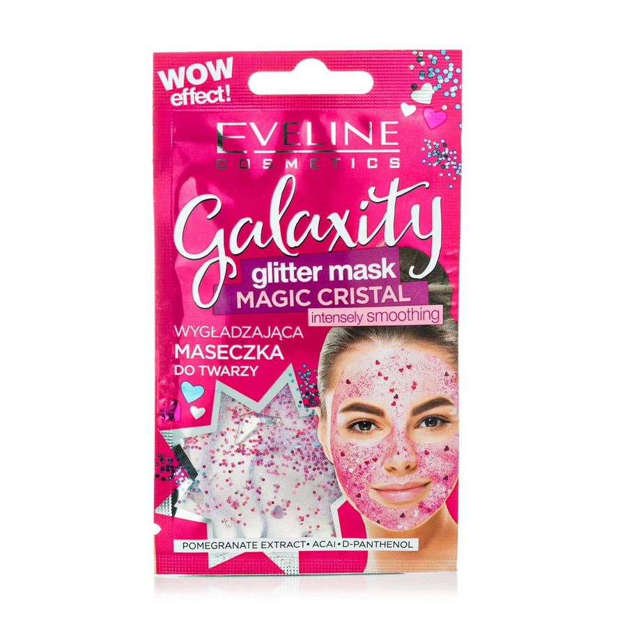 Гелевая маска Eveline Galaxity Glitter Интенсивно разглаживающая 10 мл: цены и характеристики