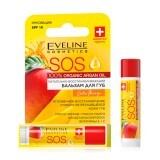 Бальзам для губ Eveline Cosmetics Argan Oil Sos SPF 10 Манго восстанавливающий 4.2 г