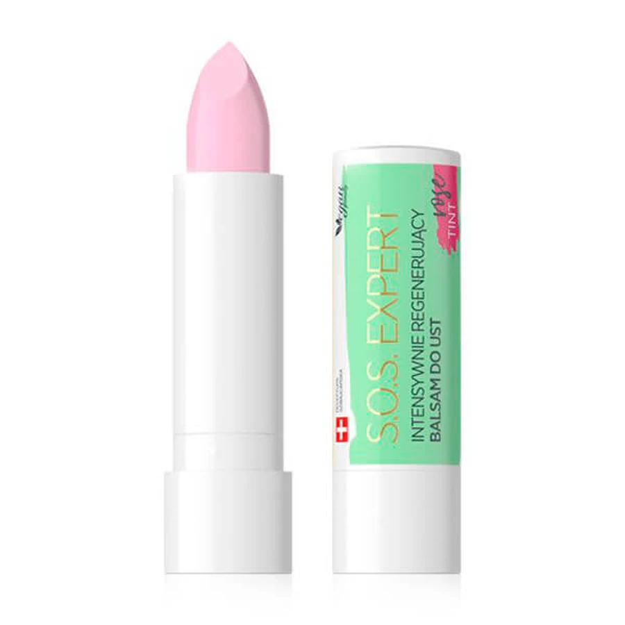 Бальзам для губ Eveline Cosmetics S.O.S. Expert Rose Tint Регенерирующий 4.5 г: цены и характеристики