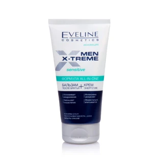 Бальзам після гоління та крем енергетик Eveline Cosmetics Men Extreme Q10 чоловічий 150 мл
