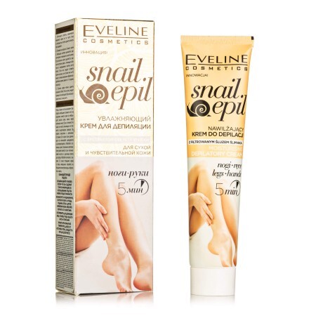 Крем для депиляции Eveline Cosmetics Увлажняющий для сухой и чувствительной кожи 125 мл