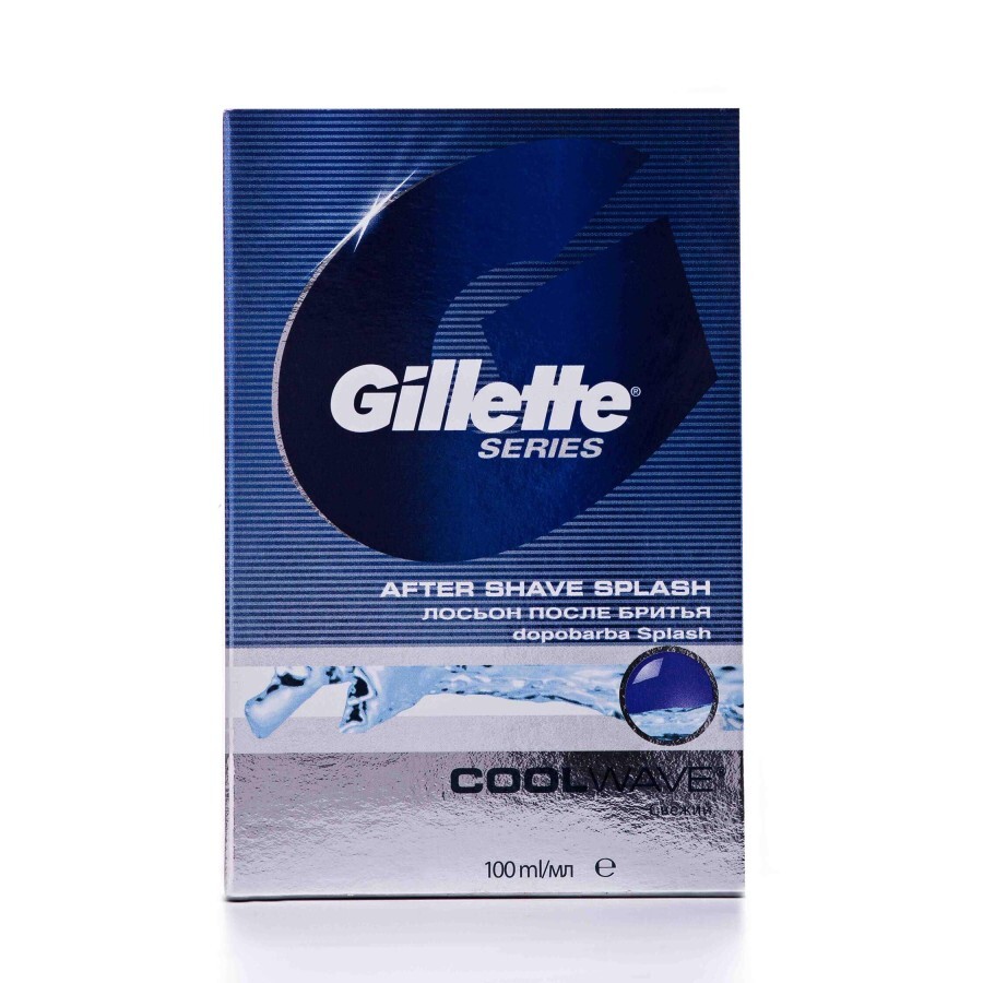 Лосьйон після гоління Gillette Cool Wave Чоловічий 100 мл: ціни та характеристики