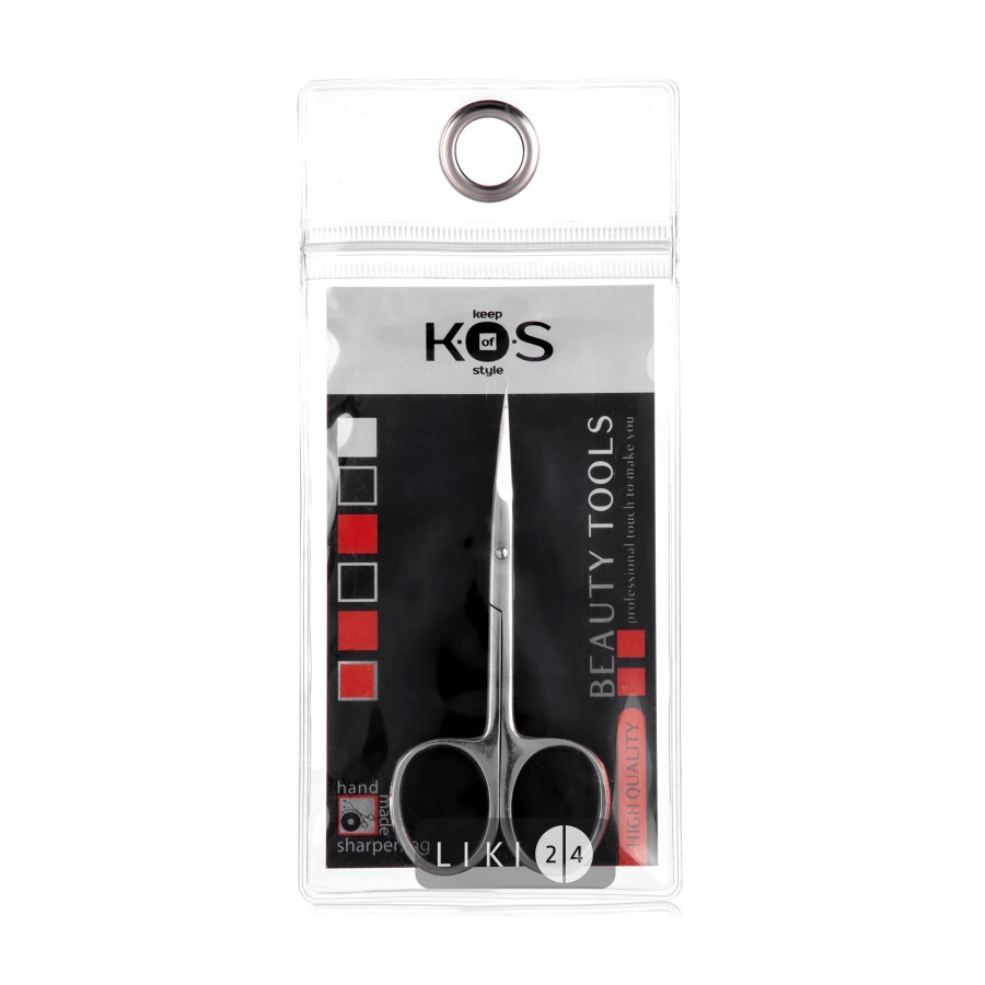 Ножницы для обрезания кутикули K.O.S лезо 24 мм: цены и характеристики