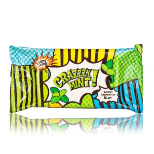Вологі серветки Літо Crazy Mint 15 шт