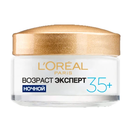 Ночной крем для лица L'Oreal Paris Возраст эксперт против морщин увлажняющий 35+ 50 мл: цены и характеристики