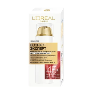 Крем-уход для лица шеи и зоны декольте L'Oreal Paris Возраст эксперт 45+ 50 мл