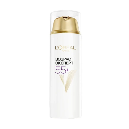 Крем-уход L'Oreal Paris Возраст эксперт для лица шеи и зоны декольте 55+ 50 мл: цены и характеристики