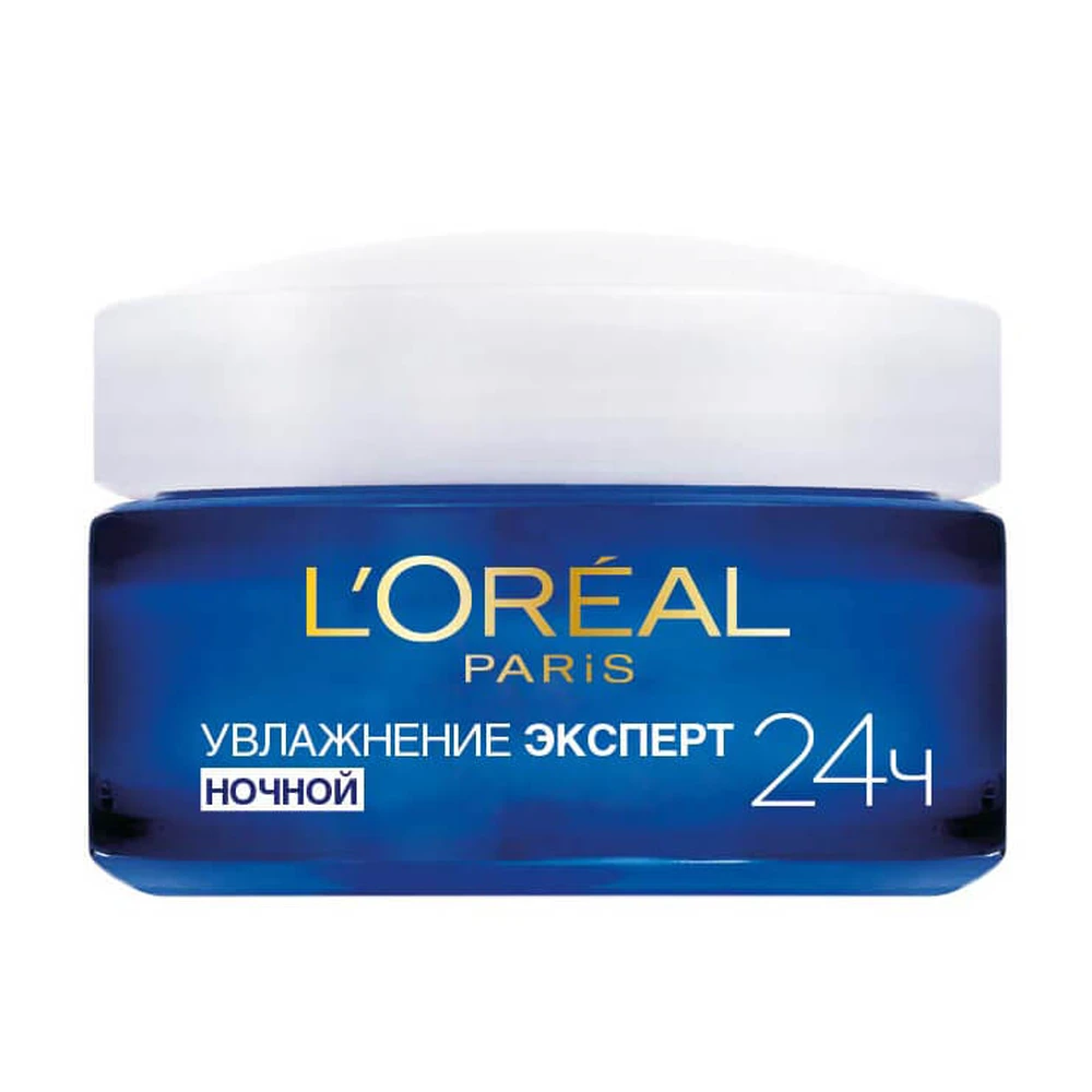 Нічний крем для обличчя L’Oreal Paris Зволоження Експерт для всіх типів шкіри 50 мл: ціни та характеристики