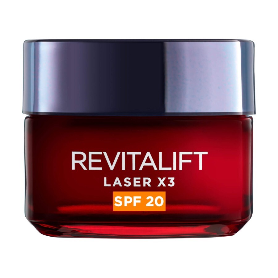 Дневной крем для лица L'Oreal Paris Revitalift Laser Х3 SPF 20 Регенерирующий 50 мл: цены и характеристики