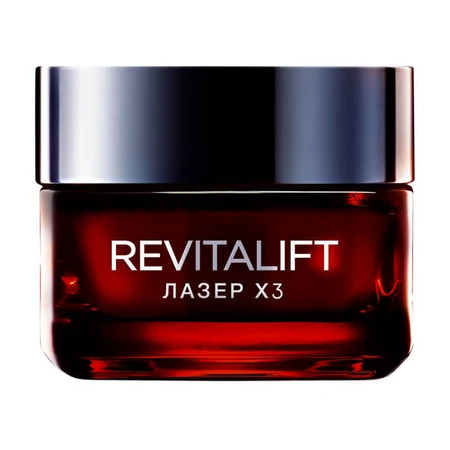 Денний крем для обличчя L'Oreal Revitalift Лазер Х3 Регенерувальний глибокий догляд 50 мл: ціни та характеристики