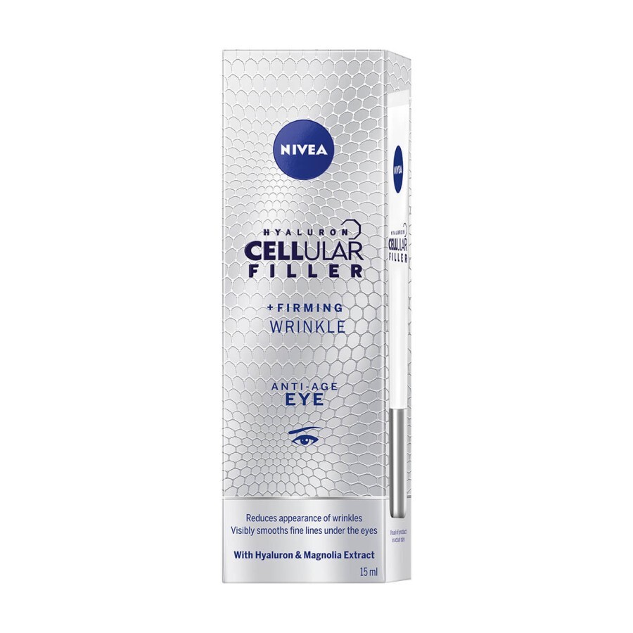 Крем для шкіри навколо очей Nivea Hyaluron Cellular  Filler 15 мл: ціни та характеристики