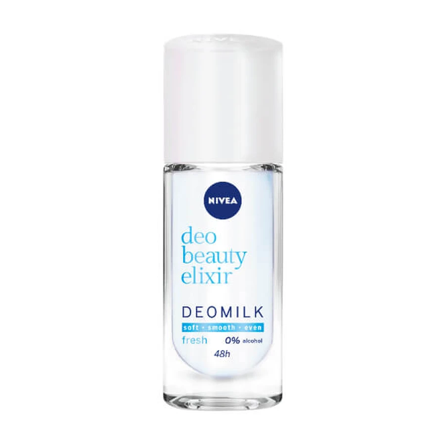 Шариковый антиперспирант Nivea Deo Beauty Elixir Deomilk Fresh 48H женский 40 мл: цены и характеристики