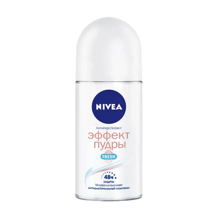 Шариковый антиперспирант Nivea Fresh Эффект пудры женский 50 мл: цены и характеристики