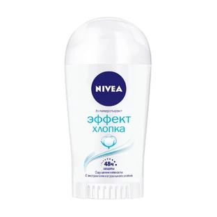 Антиперспирант-стик Nivea Эффект хлопка женский 40 мл