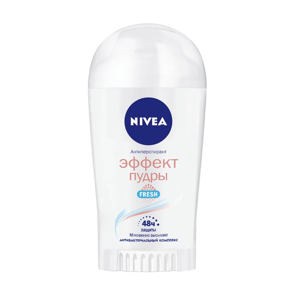 Антиперспирант-стик Nivea Fresh Эффект пудры женский 40 мл: цены и характеристики