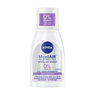 Мицеллярная вода Nivea MicellAir Дыхание кожи 3 в 1 для чувствительной кожи 100 мл