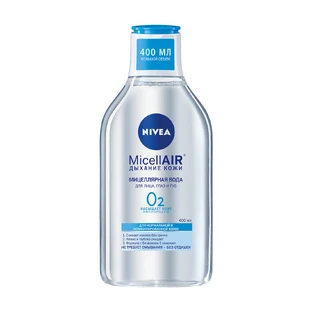 Мицеллярная вода Nivea Micellar Освежающая для лица 3в1 400 мл